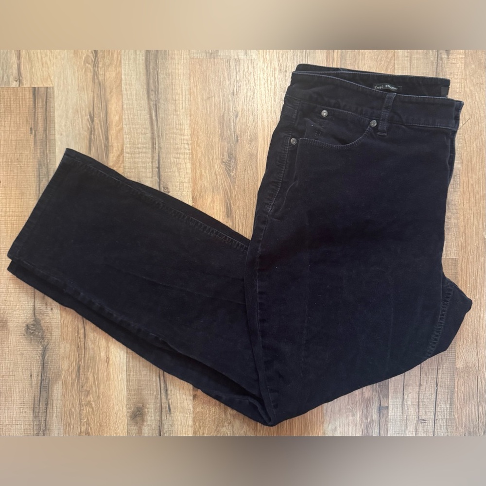 Talbots women’s Black Corduroy Pants